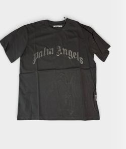 Palm Angels Black Graphic T-Shirt