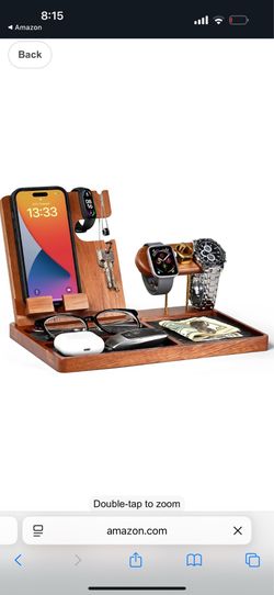Night stand organizer