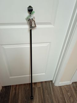 Curtain Rods for Windows 48 to 86 Inches - Reinforced Metal Holders with Hidden Screws