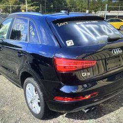 Audi Q3 2017 Doors Muffler Seatbelt & More Parts 