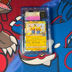 POP 60! CGC Pristine 10 Comedian Pikachu 