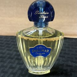 Vintage Shalimar Guerlain Paris Eau De Toilette 1.7 fl oz  
