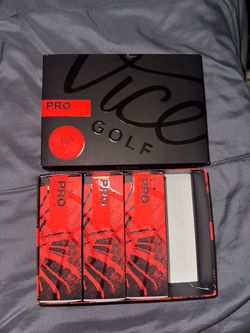 Vice Pro Golf Balls (Red)