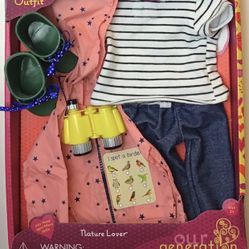 Our Generation Nature Lover outfit clothing for 18" doll