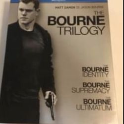 The Bourne Trilogy (Blu-ray Disc, 2010, 3-Disc Set) Mint Discs