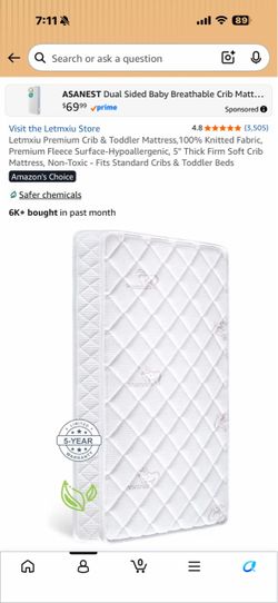 Crib mattress