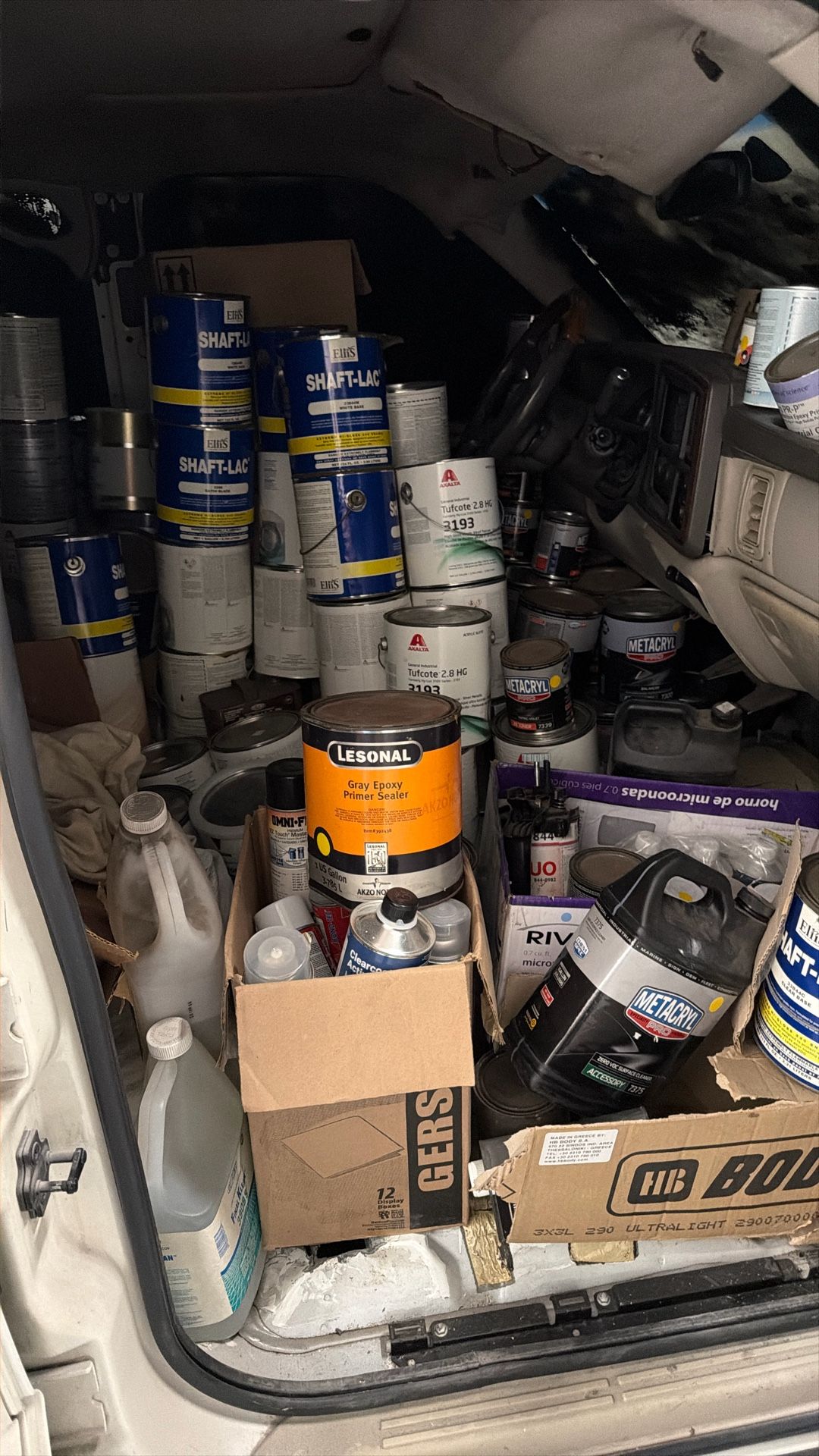 Auto Body Paint Supplies + Escalade