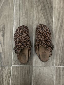 Leopard Print Clogs