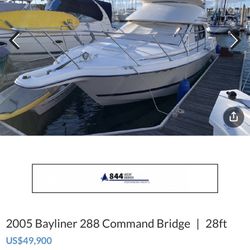 Major Price Drop Few To Medical Price Reduced 2004 288 command bridge Flybridge