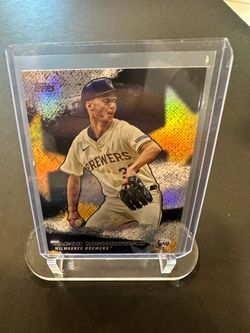 Topps Jacob Misiorowski Milwaukee Brewers RC Foil Card