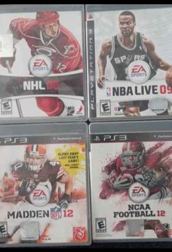 4 Playstation 3 Sports Games
