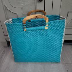Rubber Modern Beach Tote Bag