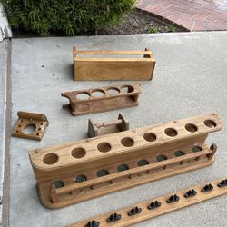 Boating And RV  Teak Wood Shelves.