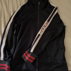 Italian Jacket Black Track Suit Technical Jacket Medium