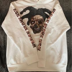 Vlone x Kodak Black Zombie Hoodie ‘White’