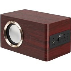 iLive ISB135RW Classic Portable Bluetooth Speaker: Built-in Bluetooth 2.1 speaker Classic look WIRELESS-BLUETOOTH