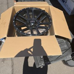 SET OF (4) 20” RIMS