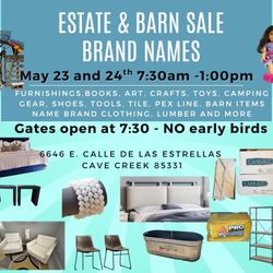 Incredible estate/moving/barn Sale!