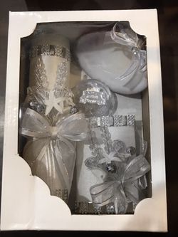 4 Piece Bautizo/baptism Set