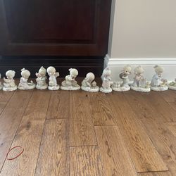 Precious Moment Girl Figurines Birthday Collection