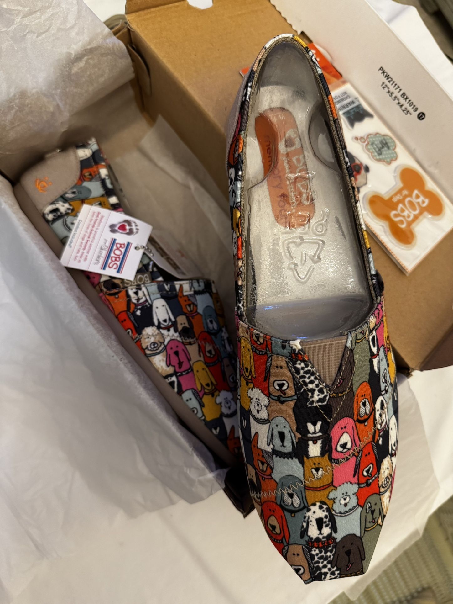 Shoes “Wag Party” Dog Print Bobb’s