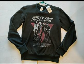 Vintage 90s Motley Crue Live In Concert Crew neck Sweatshirt