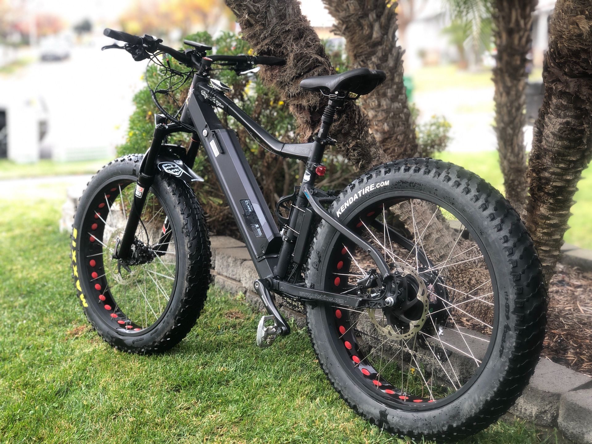 E-Bike fat bike m2s