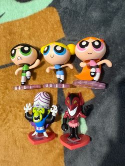 Power puff girl action figures