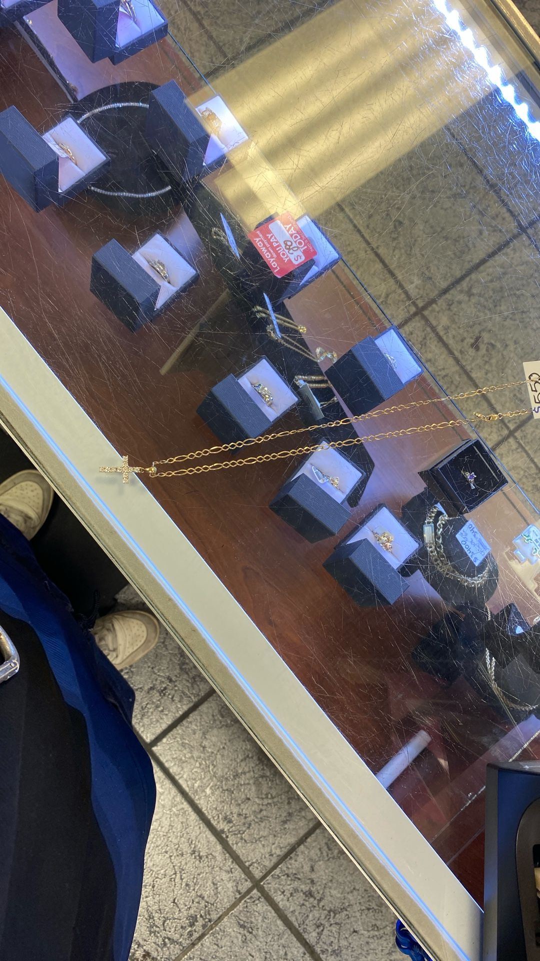Gold Figaro Chain