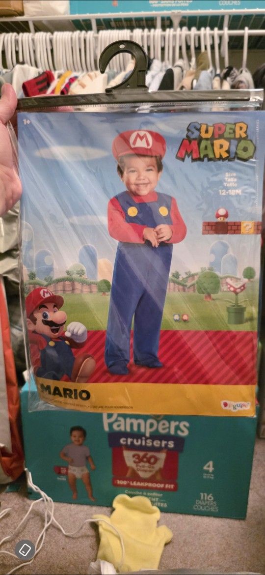 Mario Baby Costum