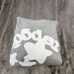 Grey Spider Hoodie Size Medium