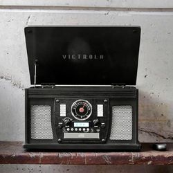 Victrola Navigator 8-in-1 Bluetooth Record Player