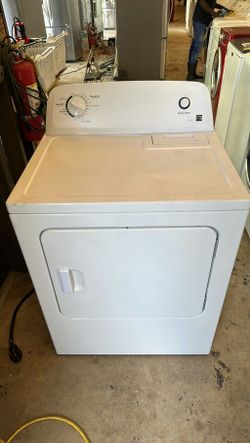Top Load Dryer with Push to Start