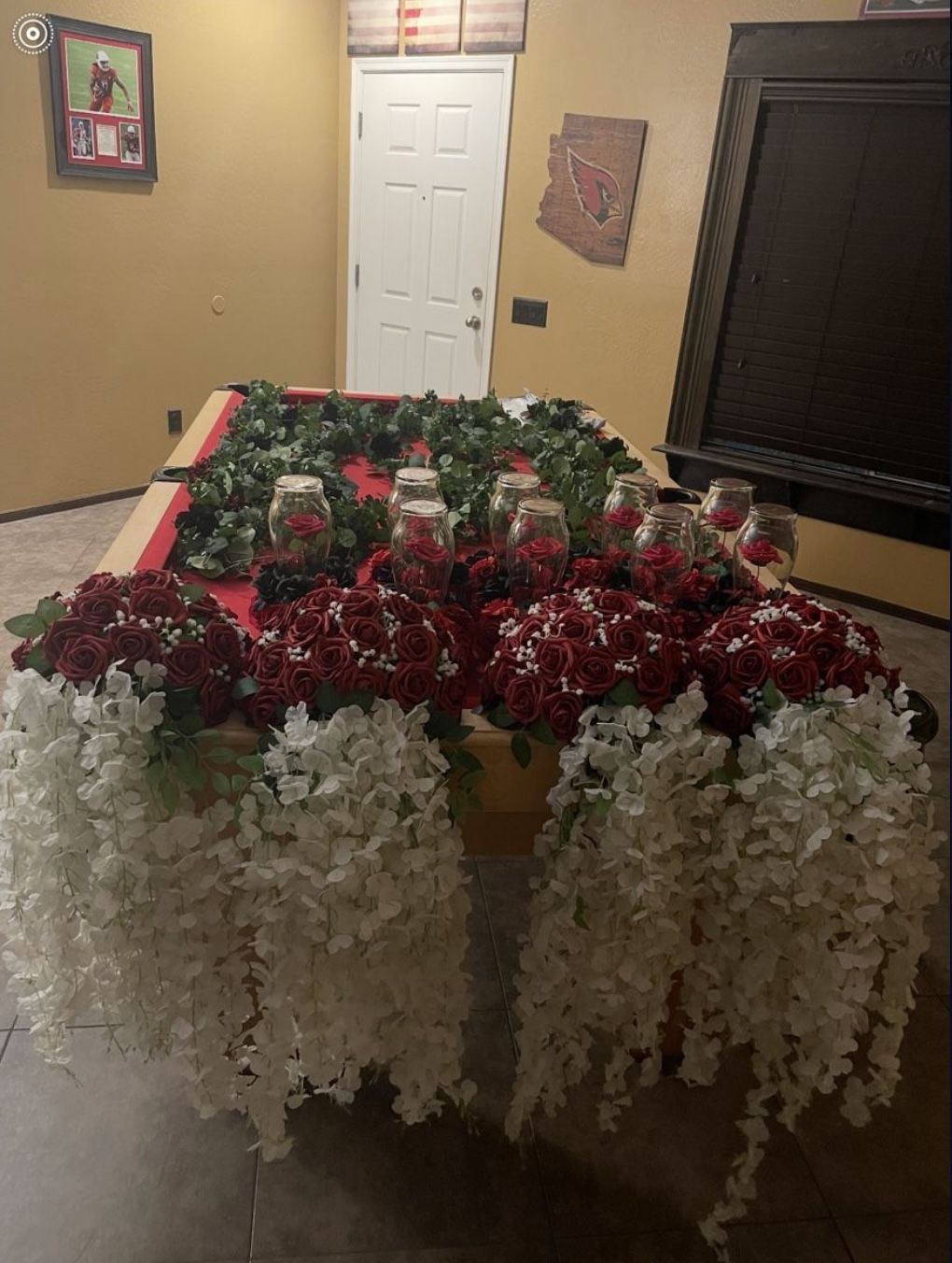 Wedding Isle Centerpieces