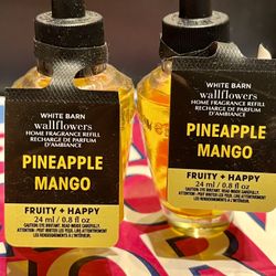 Bath And Body Works Pineapple 🍍 Mango Refills 