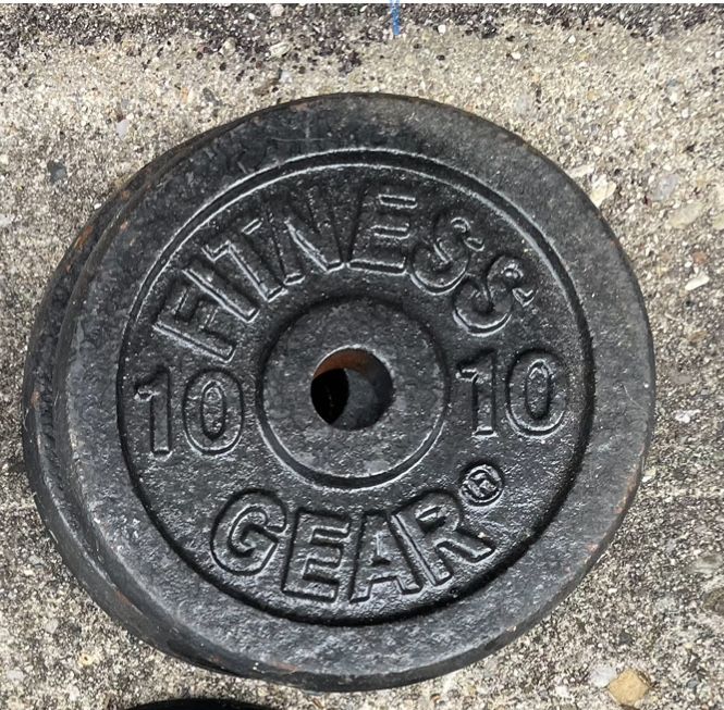 Fitness Gear 10lb Plates 1”