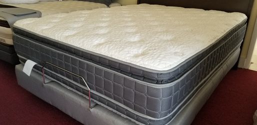 2 sided New Queen Pillowtop mattress set