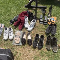 Shoes and sandals! 