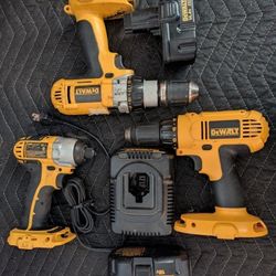 DeWalt Drills And Impact