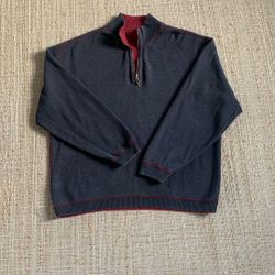 Tommy Bahama Reversible 1/4 Zip Jacket 