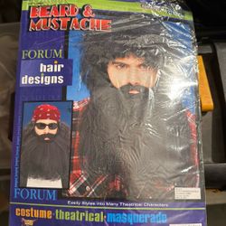 Halloween Beard N Mustache 