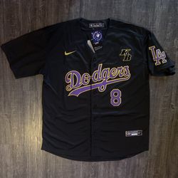 Dodgers Kobe Bryant Jersey Custom Size 2xl Only 