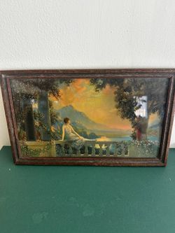 Vintage R. Atkinson Fox ‘Sunset Dreams’ Framed Print