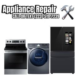 Washer, dryer, refrigerator repair