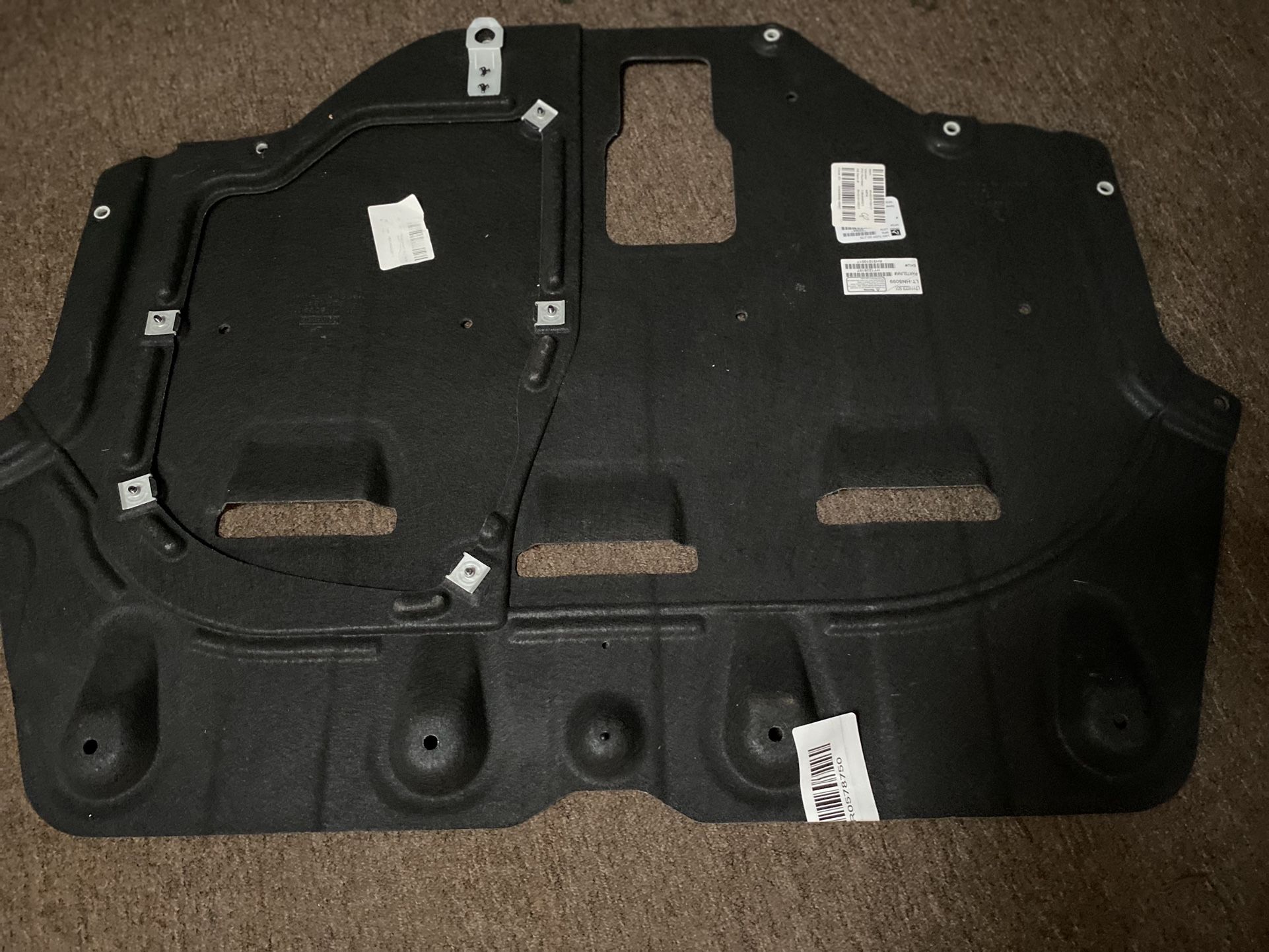 Front Engine Splash Shield For 2018-2019 Hyundai Sonata Under Cover 1.6L 2L 2.4L