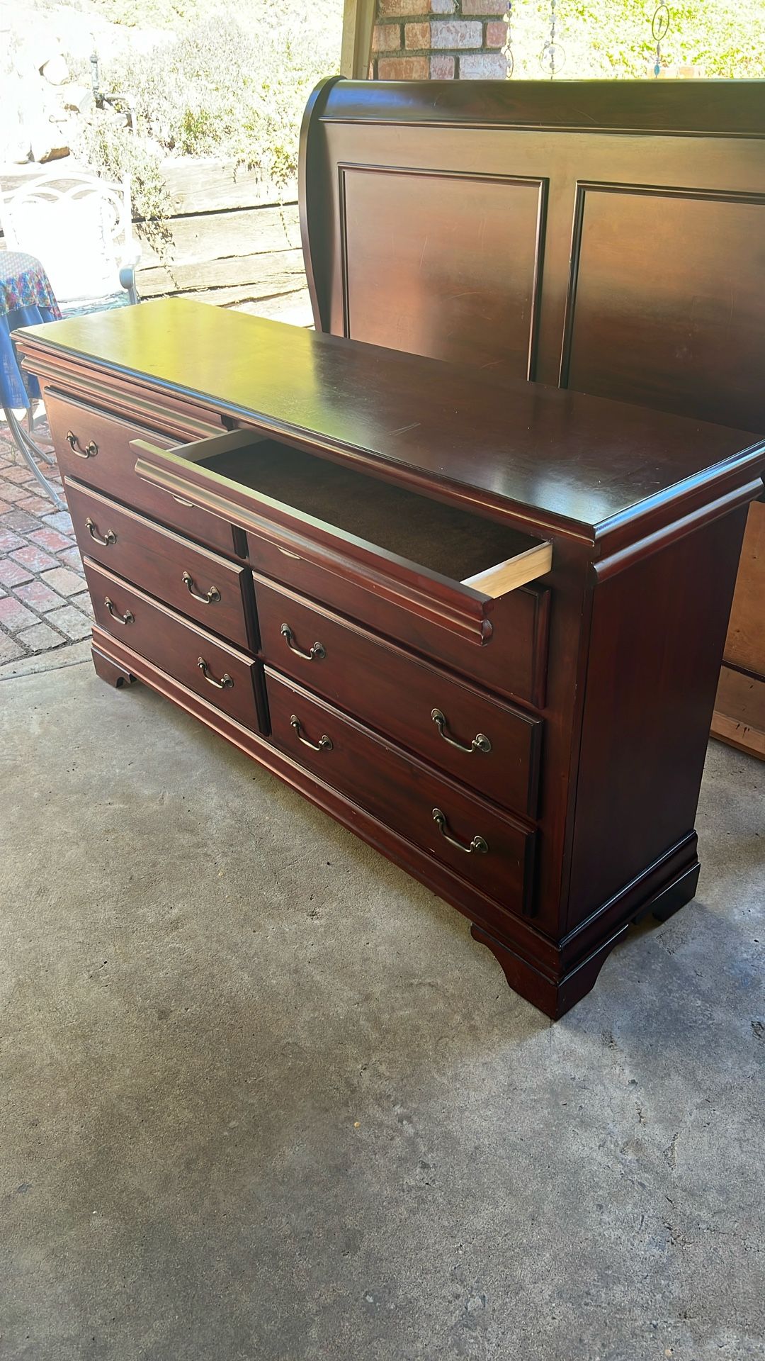 Bedroom Set Solid Wood