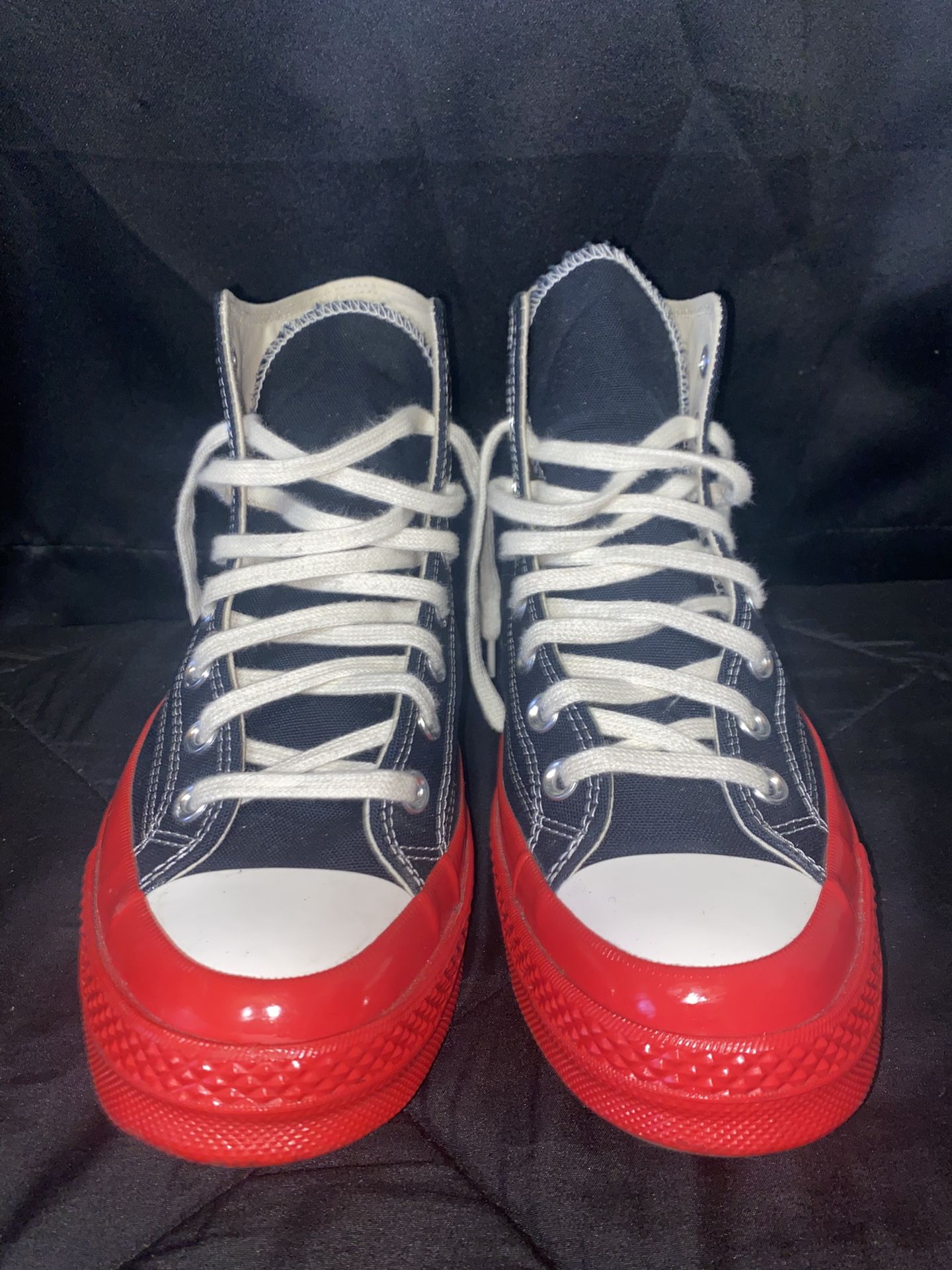 Comme De Garçon Chuck Taylors