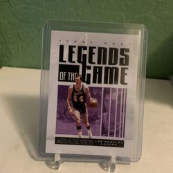 Jerry West 465/699 Legends Of The Game Hoops Basketball 2020-2021 Panini NBA 🏀