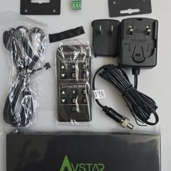 4K HDMI 2.0 Matrix 4X2 HDMI Matrix with audio  Scaling De Embedding Avstar
