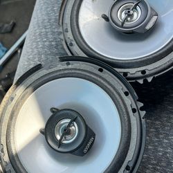 6.5” Kenwood KFC 1665S Door Speakers. 